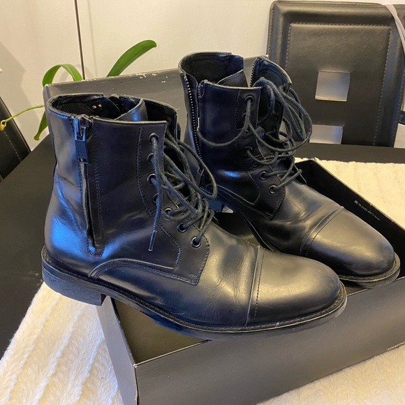 Kenneth Cole Combat Boots 